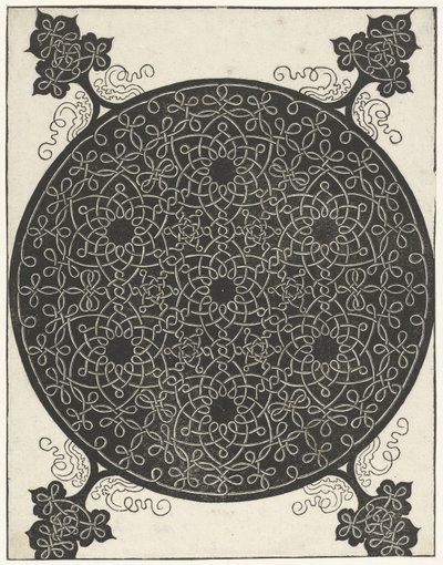 Stickmuster mit sieben blumenförmigen Motiven von Albrecht Dürer