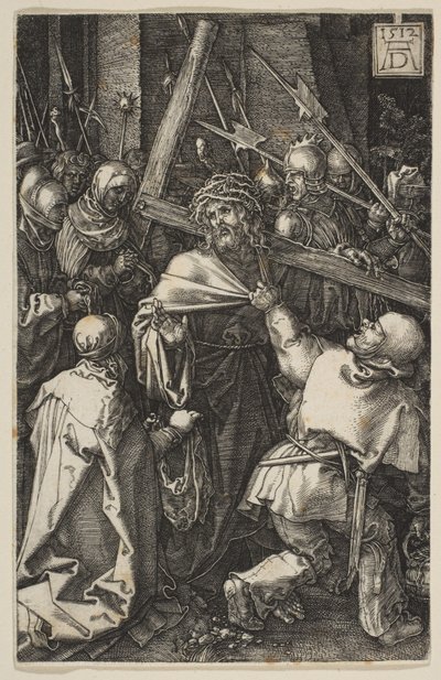 Christus trägt das Kreuz, aus "Die Passion" von Albrecht Dürer