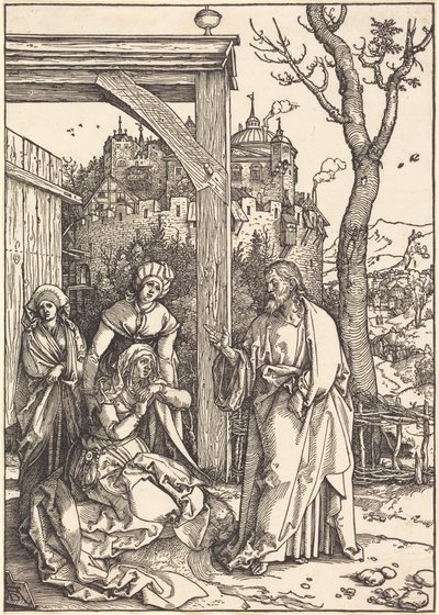 Christus nimmt Abschied von seiner Mutter von Albrecht Dürer