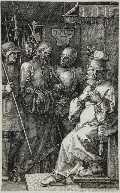 Christus vor Kaiphas von Albrecht Dürer