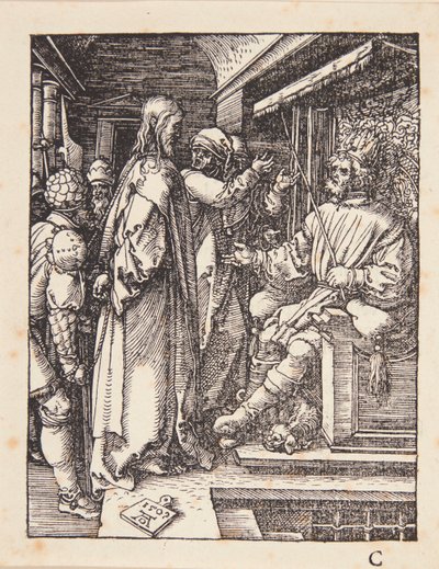 Christus vor Herodes von Albrecht Dürer