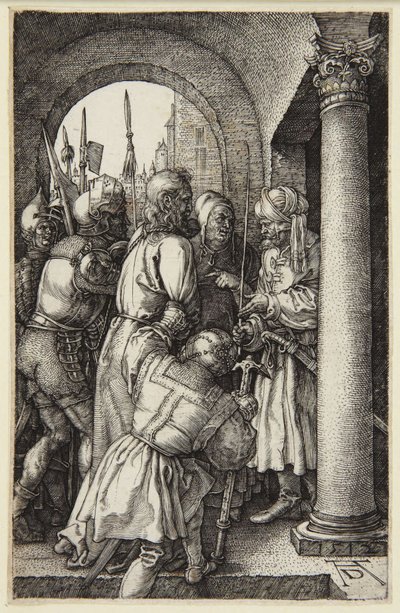 Christus vor Pilatus (Serie der gravierten Passion) von Albrecht Dürer