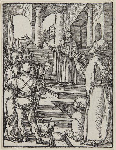 Christus vor Pilatus von Albrecht Dürer
