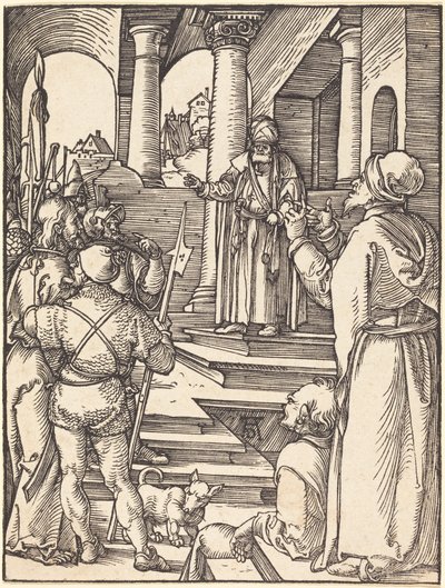 Christus vor Pilatus von Albrecht Dürer