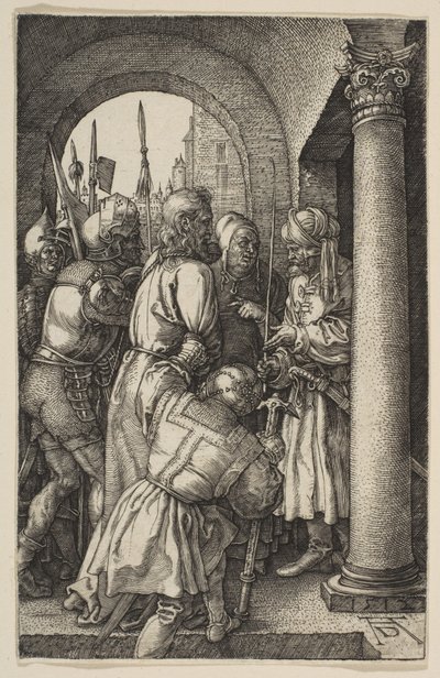 Christus vor Pilatus, aus "Die Passion" von Albrecht Dürer