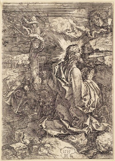 Christus am Ölberg von Albrecht Dürer
