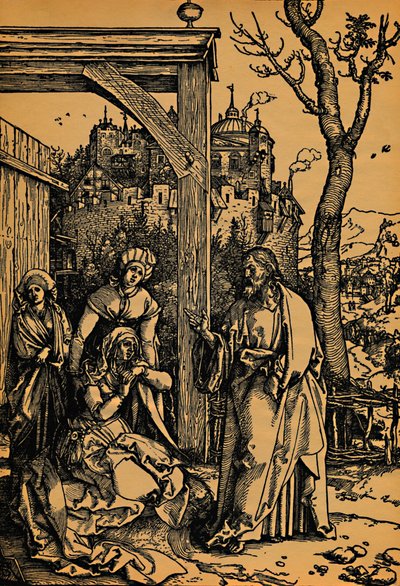 Christi Abschied von seiner Mutter, 1504-1505 von Albrecht Dürer