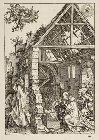 Christi Geburt (Marienleben) von Albrecht Dürer