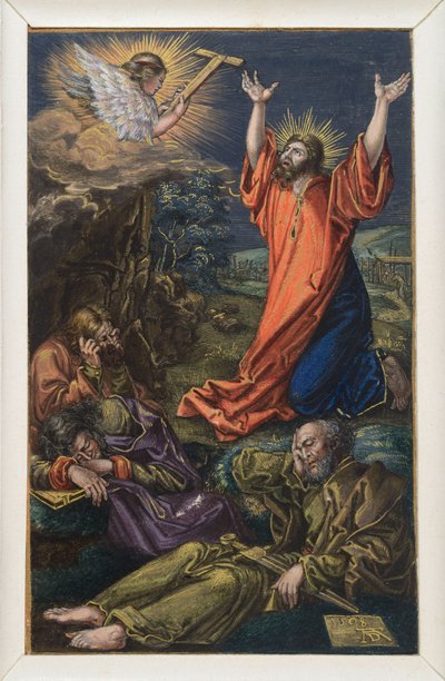 Christus am Ölberg von Albrecht Dürer