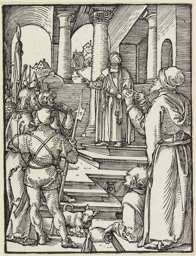 Christus vor Pilatus von Albrecht Dürer