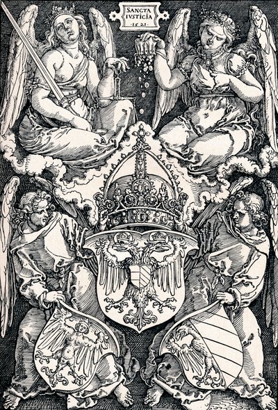 Wappen der Stadt Nürnberg, 1521, 1906 von Albrecht Dürer