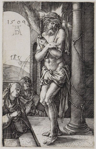 Der Schmerzensmann vor Maria und Johannes von Albrecht Dürer