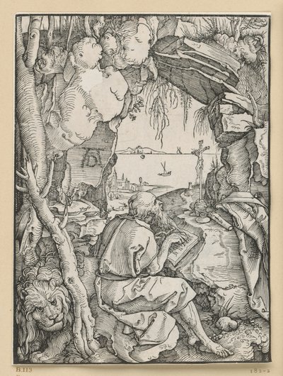 Der heilige Hieronymus in der Felsgrotte von Albrecht Dürer