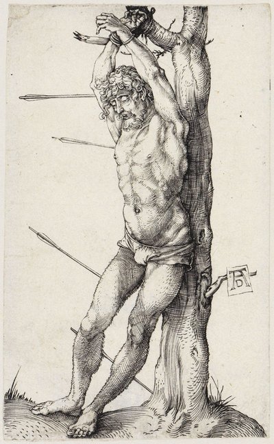 Der heilige Sebastian am Baum von Albrecht Dürer