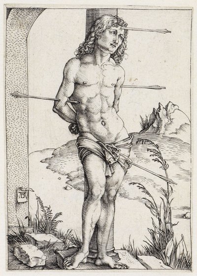 Der heilige Sebastian an der Säule von Albrecht Dürer