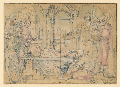 Das Martyrium des hl. Laurentius von Albrecht Dürer