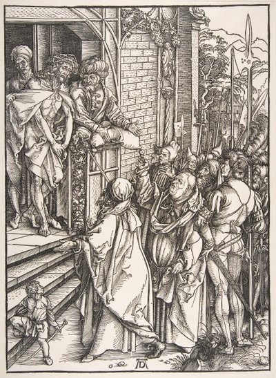 Ecce Homo, aus der Serie Die Große Passion, ca. 1498-99 von Albrecht Dürer