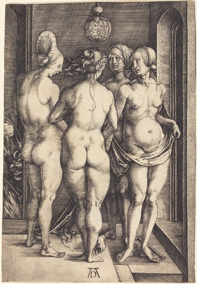 Vier nackte Frauen von Albrecht Dürer
