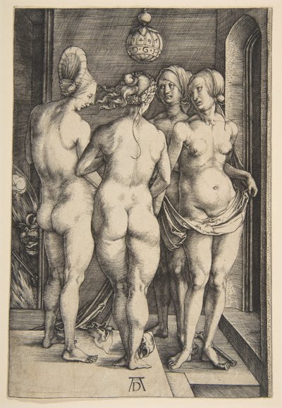 Vier nackte Frauen von Albrecht Dürer