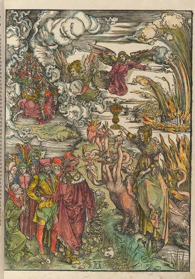 Die babylonische Hure von Albrecht Dürer