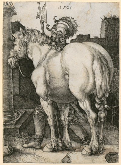 Großes Pferd von Albrecht Dürer