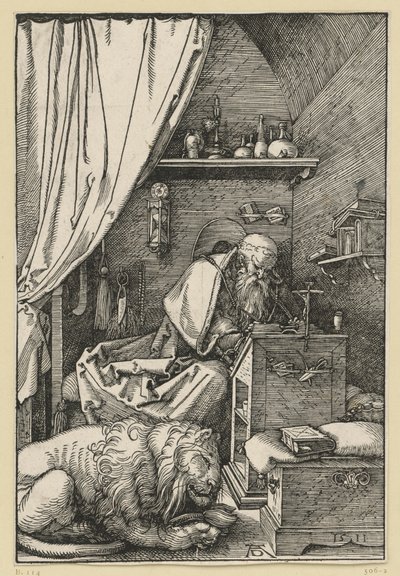 Heiliger Hieronymus in seiner Zelle von Albrecht Dürer