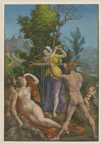 Herkules am Scheideweg von Albrecht Dürer