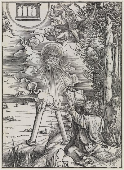 Johannes, das Buch verschlingend / Der Starke Engel von Albrecht Dürer