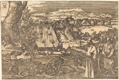 Landschaft mit der Kanone von Albrecht Dürer