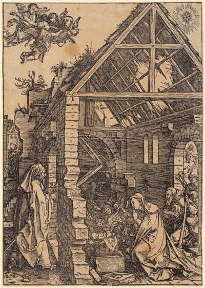 Maria auf der Mondsichel, Blatt 1 der Folge "Das Marienleben" von Albrecht Dürer