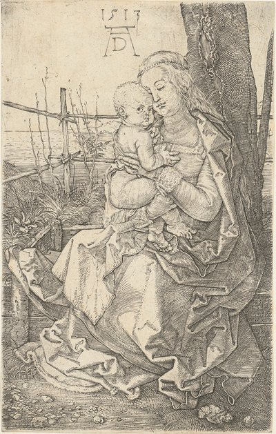 Maria mit dem Kind am Baum von Albrecht Dürer