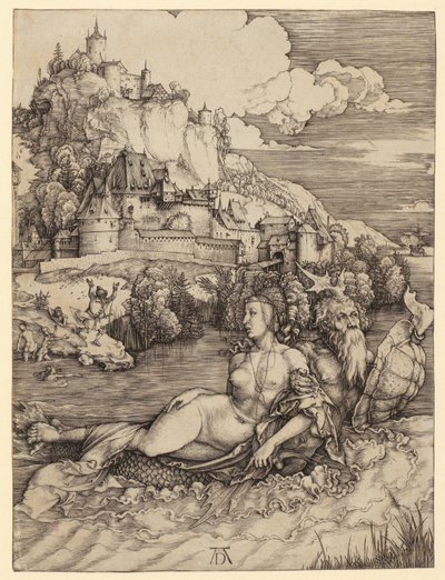 Maria mit dem Meerkätzchen von Albrecht Dürer