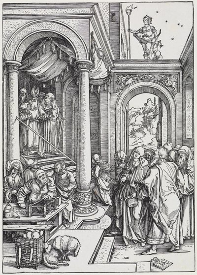 Mariens Tempelgang von Albrecht Dürer