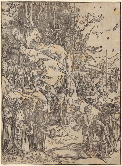 Martyrium der Zehntausend von Albrecht Dürer