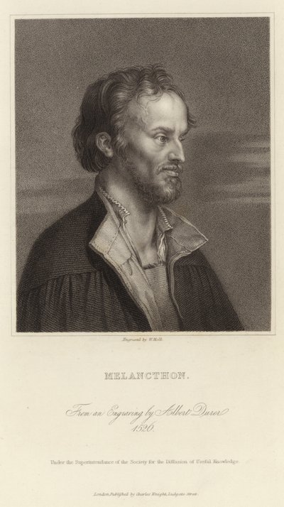 Melanchthon - Deutscher Reformator und Mitarbeiter von Martin Luther (1497-1560) von Albrecht Dürer