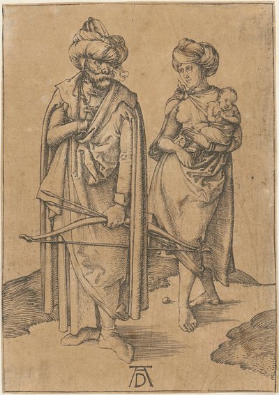 Orientale und seine Frau von Albrecht Dürer