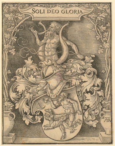 Porträt von Albrecht Dürer von Albrecht Dürer