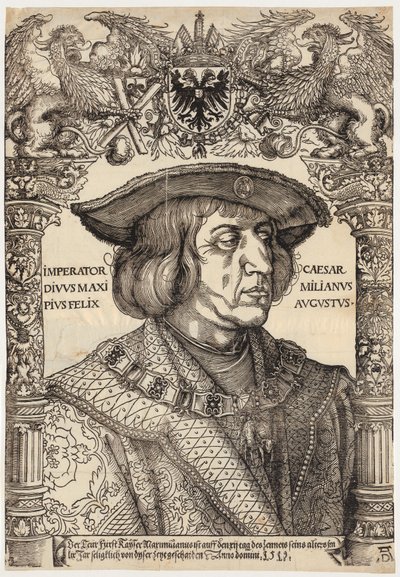 Porträt von Kaiser Maximilian I. von Albrecht Dürer