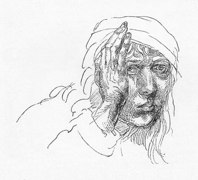 Porträt von Albrecht Dürer als Junge, ca. 1491, 1906 von Albrecht Dürer