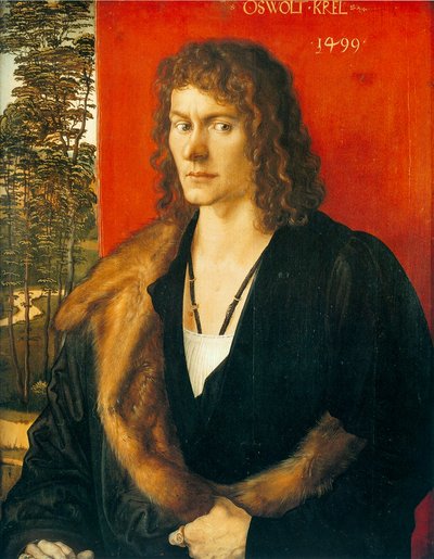 Porträt von Oswolt Krel: Oswolt Krel von Albrecht Dürer