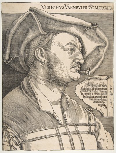 Porträt von Ulrich Varnbuler von Albrecht Dürer
