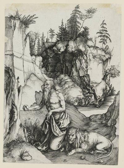Der heilige Hieronymus in der Buße von Albrecht Dürer