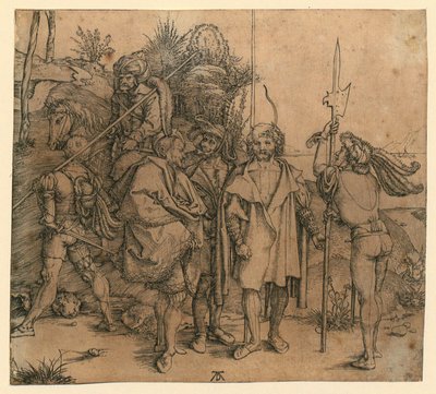 Sechs Kriegsleute von Albrecht Dürer