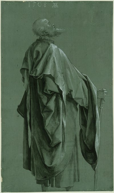 Stehender Apostel (Paulus oder Jakobus major) von Albrecht Dürer
