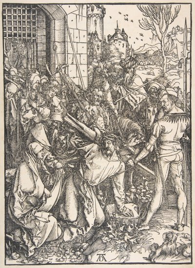Das Tragen des Kreuzes von Albrecht Dürer