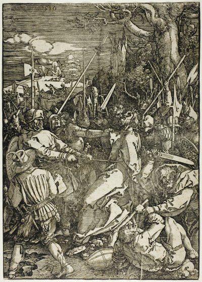 Der Verrat Christi, aus Die große Passion von Albrecht Dürer