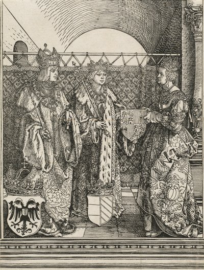 Die Verlobung von Philipp dem Schönen mit Johanna von Kastilien, 1515 von Albrecht Dürer