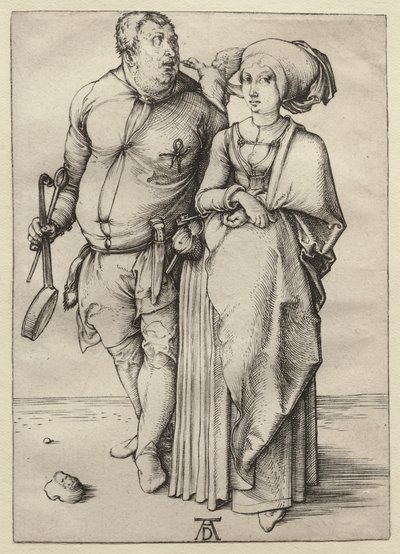 Der Koch und seine Frau von Albrecht Dürer
