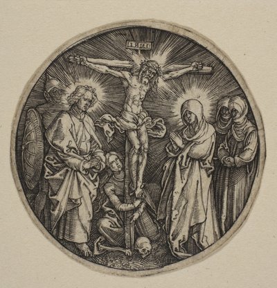 Die Kreuzigung (Rund) von Albrecht Dürer