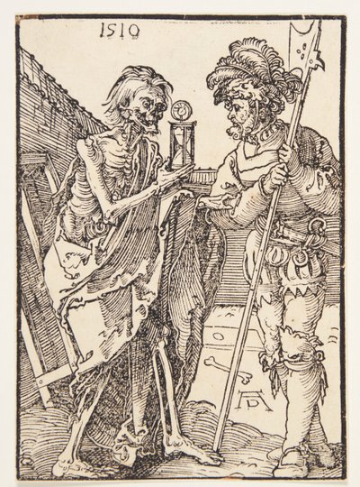 Der Tod und der Soldat von Albrecht Dürer